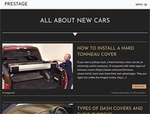 Tablet Screenshot of prestage.com
